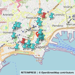Mappa Via Emanuele de Deo, 80134 Napoli NA, Italia (0.9515)