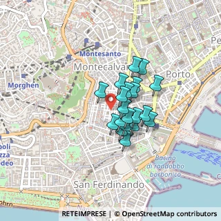 Mappa Via S. Matteo a Toledo, 80132 Napoli NA, Italia (0.291)