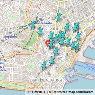 Mappa Via Emanuele de Deo, 80134 Napoli NA, Italia (0.444)