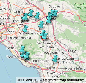 Mappa Via Zabatta, 80047 San Giuseppe Vesuviano NA, Italia (8.243)