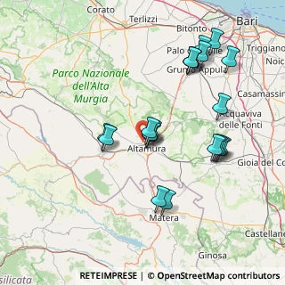 Mappa Via Crapulicchio, 70022 Altamura BA, Italia (16.5905)