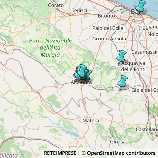 Mappa Via Crapulicchio, 70022 Altamura BA, Italia (8.84727)