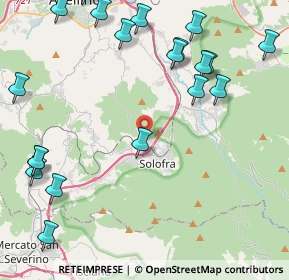 Mappa Via Francesco Guarino, 83029 Solofra AV, Italia (6.0475)