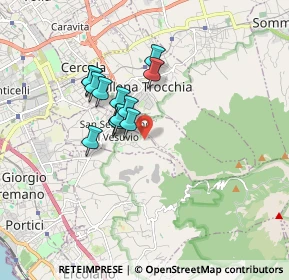 Mappa Via Giuseppe Mercalli, 80056 Ercolano NA, Italia (1.37462)