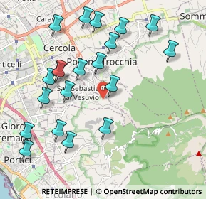 Mappa Via Giuseppe Mercalli, 80056 Ercolano NA, Italia (2.366)