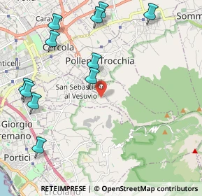 Mappa Via Giuseppe Mercalli, 80056 Ercolano NA, Italia (2.76727)