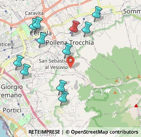 Mappa Via Giuseppe Mercalli, 80056 Ercolano NA, Italia (2.37364)