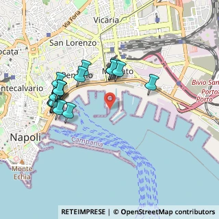 Mappa Molo Carmine, 80142 Napoli NA, Italia (0.9755)