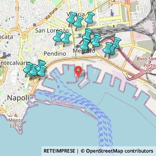 Mappa Molo Carmine, 80142 Napoli NA, Italia (1.1605)