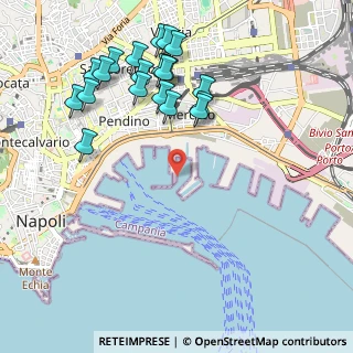 Mappa Molo Carmine, 80142 Napoli NA, Italia (1.2285)