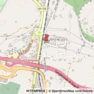Mappa Via Vecchia Campana, 104, 80078 Pozzuoli, Napoli (Campania)