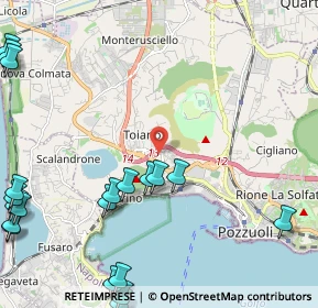 Mappa Via Nerone, 80078 Pozzuoli NA, Italia (3.504)