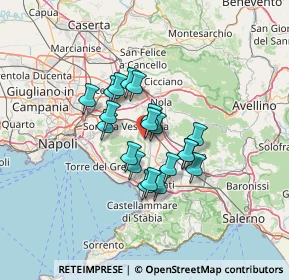 Mappa Via Alveo Pettoloni, 80047 San Giuseppe Vesuviano NA, Italia (10.051)