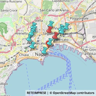 Mappa Vico II S. Nicola alla Dogana, 80134 Napoli NA, Italia (1.49357)