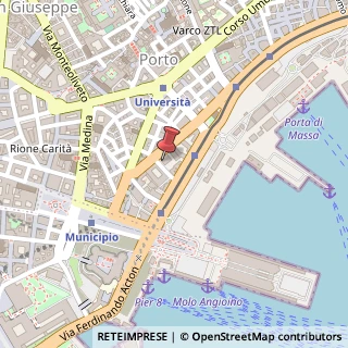 Mappa Via San Nicola alla Dogana, 9, 80133 Napoli, Napoli (Campania)