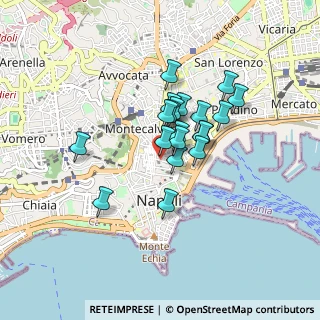 Mappa Via Shelley, 80133 Napoli NA, Italia (0.6525)
