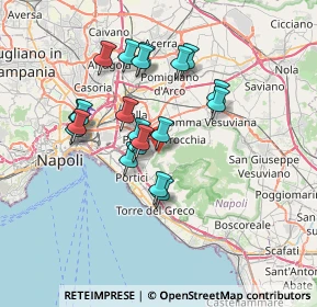 Mappa Via Archimede, 80040 San Sebastiano Al Vesuvio NA, Italia (6.546)