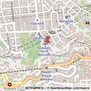 Mappa Via Filippo Palizzi, 15, 80127 Napoli, Napoli (Campania)