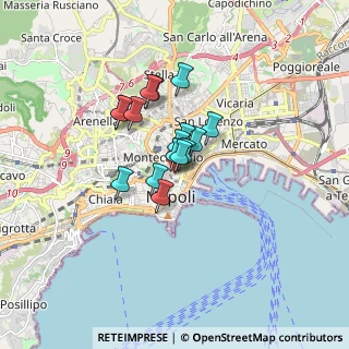 Mappa Via San Giacomo, 80133 , 80133 (1.1025)