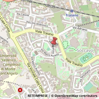 Mappa Via Lattanzio, 45, 80126 Napoli, Napoli (Campania)
