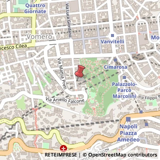 Mappa Via Belisario Corenzio, 9, 80127 Napoli, Napoli (Campania)
