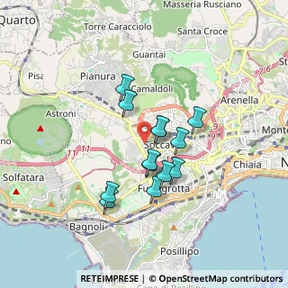 Mappa Via Orazio Coclite, 80126 Napoli NA, Italia (1.40846)