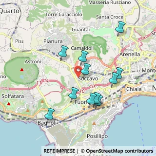 Mappa Via Orazio Coclite, 80126 Napoli NA, Italia (1.90909)
