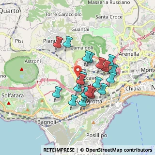 Mappa Via Orazio Coclite, 80126 Napoli NA, Italia (1.505)