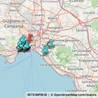 Mappa Piazza della Meridiana, 80040 San Sebastiano Al Vesuvio NA, Italia (9.023)