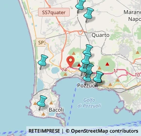 Mappa Largo della Pace, 80078 Pozzuoli NA, Italia (3.60091)