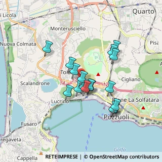Mappa Largo della Pace, 80078 Pozzuoli NA, Italia (1.53882)