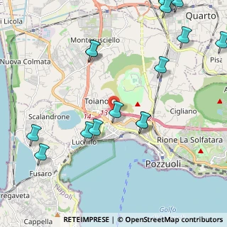 Mappa Largo della Pace, 80078 Pozzuoli NA, Italia (2.9725)
