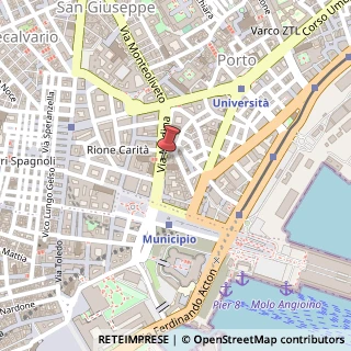 Mappa Via Medina, 18, 80133 Napoli, Napoli (Campania)