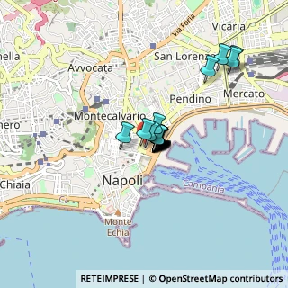 Mappa Via Medina 24 - Palazzo Fondi, 80133 Napoli NA, Italia (0.4865)