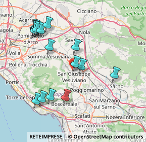 Mappa Via Giacobbi, 80044 Ottaviano NA, Italia (9.19647)