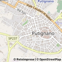 Mapa Putignano