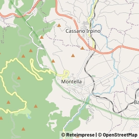 Mappa Montella