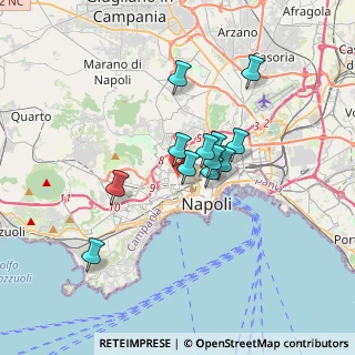 Mappa Via Vincenzo D'Annibale, 80128 Napoli NA, Italia (2.74667)