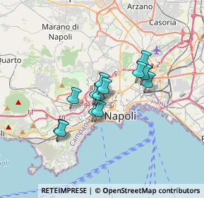 Mappa A.O.R.N. Santobono-Pausilipon, 80129 Napoli NA, Italia (2.53692)