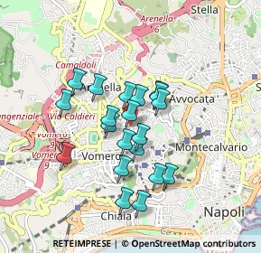 Mappa A.O.R.N. Santobono-Pausilipon, 80129 Napoli NA, Italia (0.736)