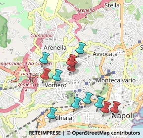 Mappa A.O.R.N. Santobono-Pausilipon, 80129 Napoli NA, Italia (1.02583)