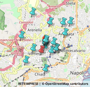 Mappa A.O.R.N. Santobono-Pausilipon, 80129 Napoli NA, Italia (0.706)