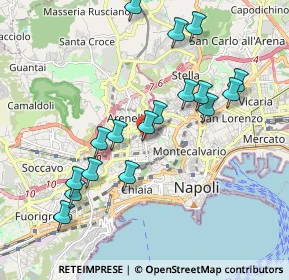 Mappa A.O.R.N. Santobono-Pausilipon, 80129 Napoli NA, Italia (2.08647)