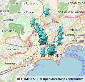 Mappa A.O.R.N. Santobono-Pausilipon, 80129 Napoli NA, Italia (1.1225)