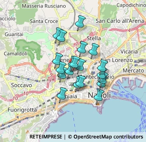 Mappa A.O.R.N. Santobono-Pausilipon, 80129 Napoli NA, Italia (1.2885)