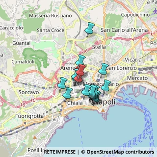 Mappa Via Vincenzo D'Annibale, 80128 Napoli NA, Italia (1.24842)