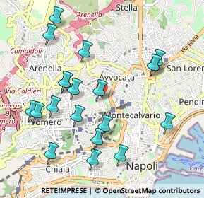 Mappa Santacroce - Parco Viviani, 80129 Napoli NA, Italia (1.151)