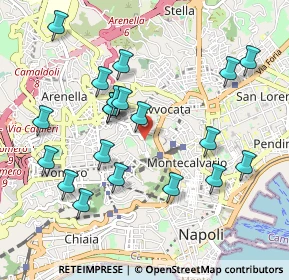 Mappa Santacroce - Parco Viviani, 80129 Napoli NA, Italia (1.0865)