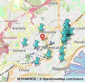 Mappa Santacroce - Parco Viviani, 80129 Napoli NA, Italia (1.0775)