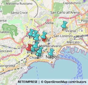 Mappa Santacroce - Parco Viviani, 80129 Napoli NA, Italia (1.36636)